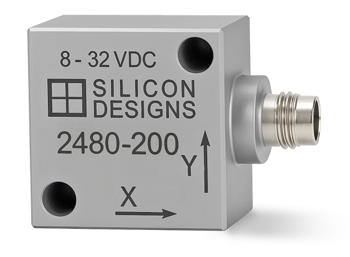 SDI 2480 氣密三軸 MEMS DC 加速度計