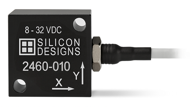 SDI 2460 三軸 MEMS DC 加速度計