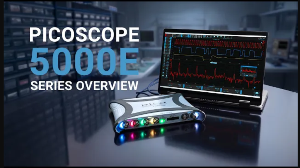 PicoScope 5000E 與 5000E+ MSO 全系列外觀