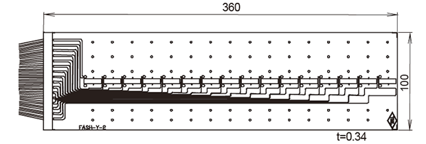 SSM-360-Y 路面應變計示意圖